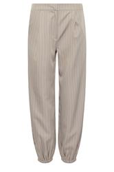 PixieGirl Petite Women's Grey Pinstripe Balloon Trousers | PixieGirl 5