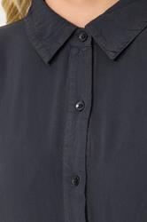 PixieGirl Petite Women Black Acid Wash Tiered Smock Dress | PixieGirl 4