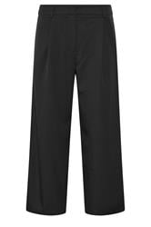 PixieGirl Petite Black Barrel Leg Trousers
