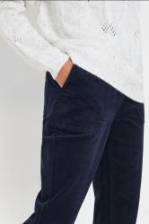 M&Co Navy Blue Cord Carpenter Trousers | M&Co 4