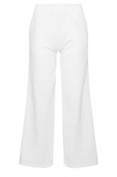PixieGirl Petite Women's White 'California' Slogan Wide Leg Joggers | PixieGirl 6