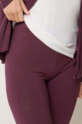 M&Co Berry Purple Stretch Leggings | M&Co 4