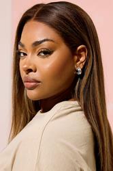 Two Tone Silver & Gold Chunky Hoop Earrings | Yours Clothing 1