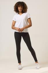 M&Co Black Stretch Cotton Leggings | M&Co 1