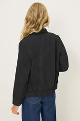 PixieGirl Black Bomber Collared Jacket | PixieGirl  3