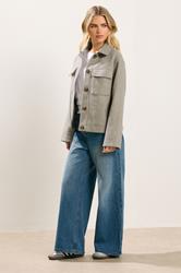 PixieGirl Petite Women's Natural Brown Brushed Jacket | PixieGirl 2