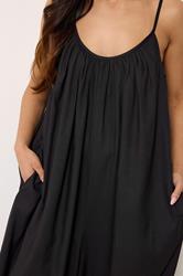 PixieGirl Petite Women’s Black Balloon Jumpsuit | PixieGirl 1