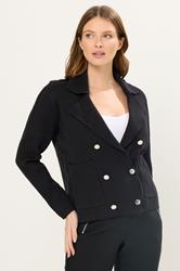 STAR Black Military Button Cardigan | StarByJM 1