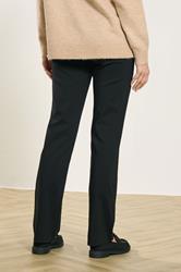 M&Co Black Straight Leg Bengaline Trousers | M&Co  2