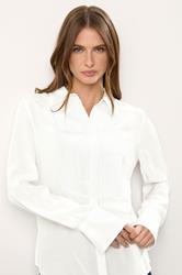STAR White Pintuck Long Sleeve Shirt | StarByJM 2