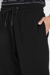 M&Co Black Cuffed Drawstring Joggers | M&Co 5