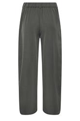 PixieGirl Petite Women's Grey Wrap Pleated Wide Leg Trousers | PixieGirl 2