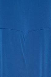 Petite Blue Halter Neck Wide Leg Jumpsuit | PixieGirl 5