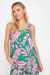 M&Co Petite Green Leaf Print Cami Top | M&Co 3