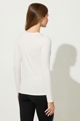 STAR White Button Detail Top | StarByJM 3