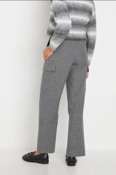 M&Co Grey Textured Cargo Trousers | M&Co 5