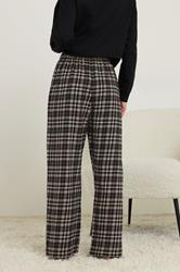 PixieGirl Petite Women's Black Cotton Check Pyjama Bottoms | PixieGirl 3