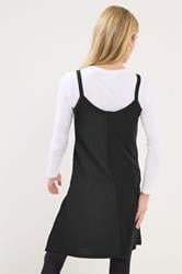 PixieGirl Petite Women's Black Button Front Sleeveless Dress | PixieGirl 3