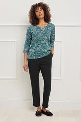 M&Co Black Tapered Tailored Trousers | M&Co 2
