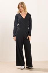 PixieGirl Petite Women's Black Wide Leg Jumpsuit | PixieGirl 2