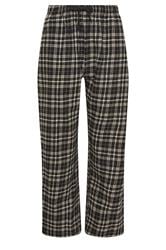 PixieGirl Petite Women's Black Cotton Check Pyjama Bottoms | PixieGirl 5
