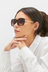 Plus Size Black Chunky Chain Arm Sunglasses | Yours Clothing 1