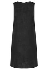 M&Co Petite Black Linen Shift Dress | M&Co 5