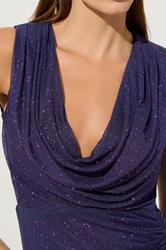 STAR Purple Embellished Mesh Maxi Dress | StarByJM 5