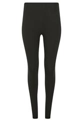 M&Co 2 PACK Black and Chocolate Brown Stretch Leggings | M&Co 8