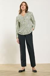 M&Co Black Slim Leg Crepe Trousers | M&Co 3