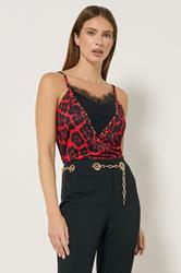 STAR Red Leopard Print Cami Top | StarByJM 2