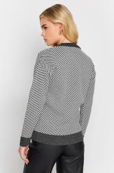 PixieGirl Petite Grey Herringbone Jumper | PixieGirl 4