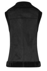 PixieGirl Petite Womens Black Aviator Gilet | PixieGirl 7