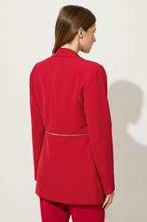 STAR Red Zip Waist 2-In-1 Blazer | StarByJM 3