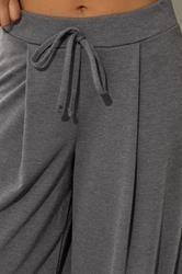 PixieGirl Petite Women's Dark Grey Ponte Palazzo Trousers | PixieGirl 4
