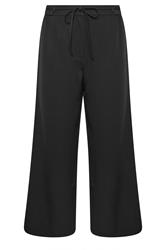 PixieGirl Petite Women's Black Tie Pinktuck Trousers | PixieGirl 5