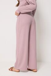 PixieGirl Petite Women's Set Pink Ribbed Top & Trousers | PixieGirl 6