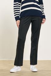 M&Co Black Ponte Slim Leg Trousers | M&Co 3