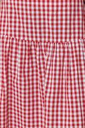 PixieGirl Petite Women's Red Gingham Print Maxi Skirt | PixieGirl 4