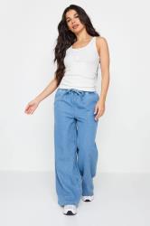 PixieGirl Petite Women's 2 PACK Sage Green & White Ribbed Popper Vest Tops | PixieGirl 4