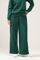 M&Co Petite Teal Blue Wide Leg Joggers | M&Co 1