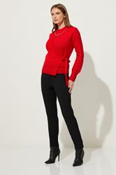 STAR Red 2 In 1 Chain Knitted Cardigan | StarByJM 2