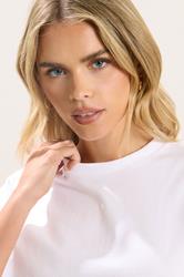 PixieGirl Petite Women's 2 PACK Black & White Oversized T-Shirt | PixieGirl 6