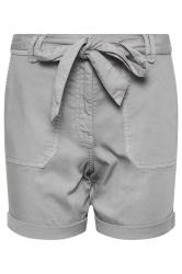 M&Co Petite Grey Cargo Shorts | M&Co 5