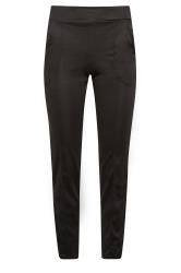 PixieGirl Black Pintuck Ponte Trousers | PixieGirl 5