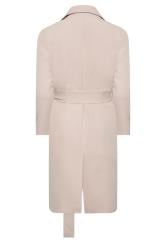 Petite Blush Pink Midi Duster Coat | PixieGirl 8