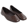 Wide fit flat shoes