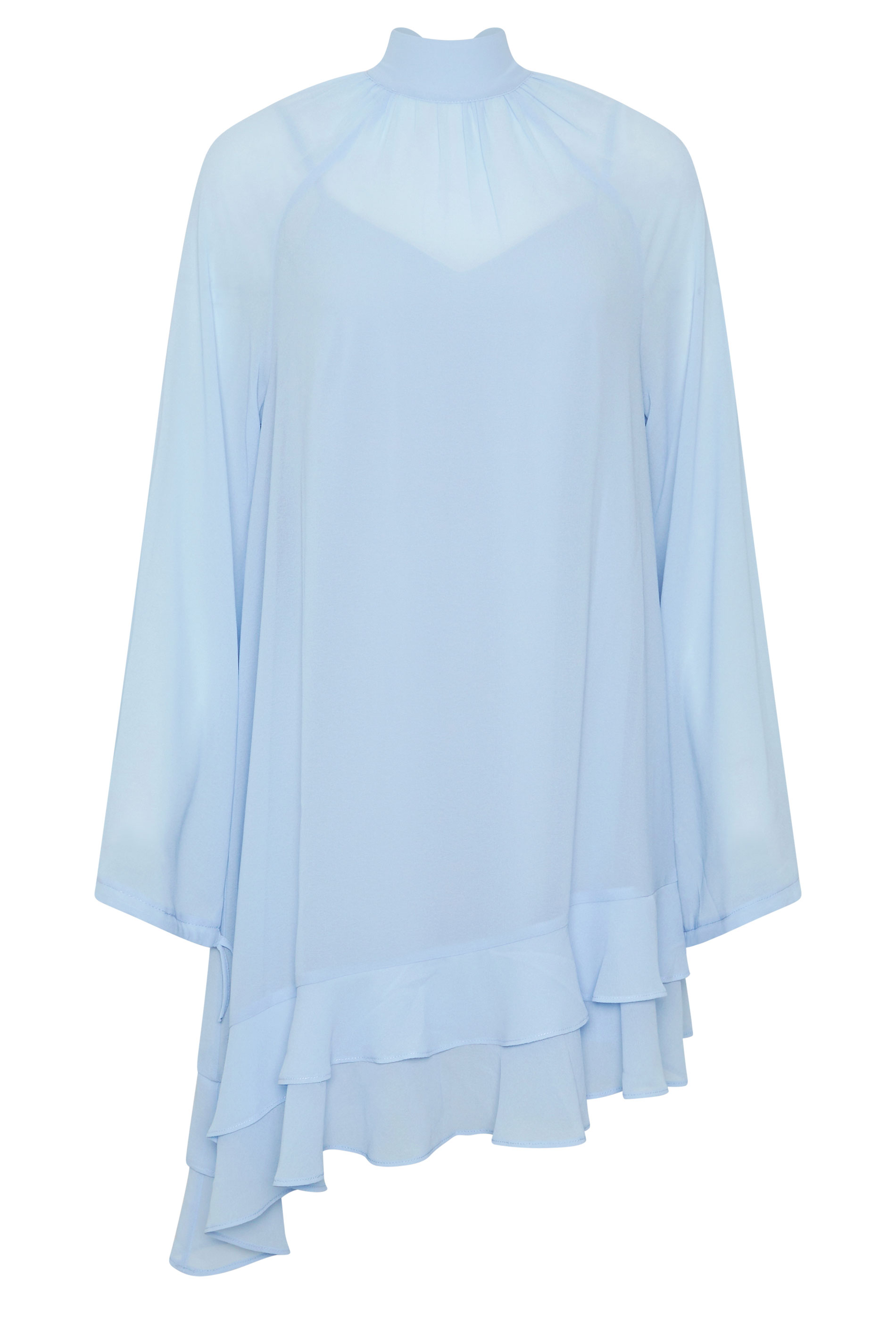 STAR Blue Asymmetric Mini Dress | StarByJM 2