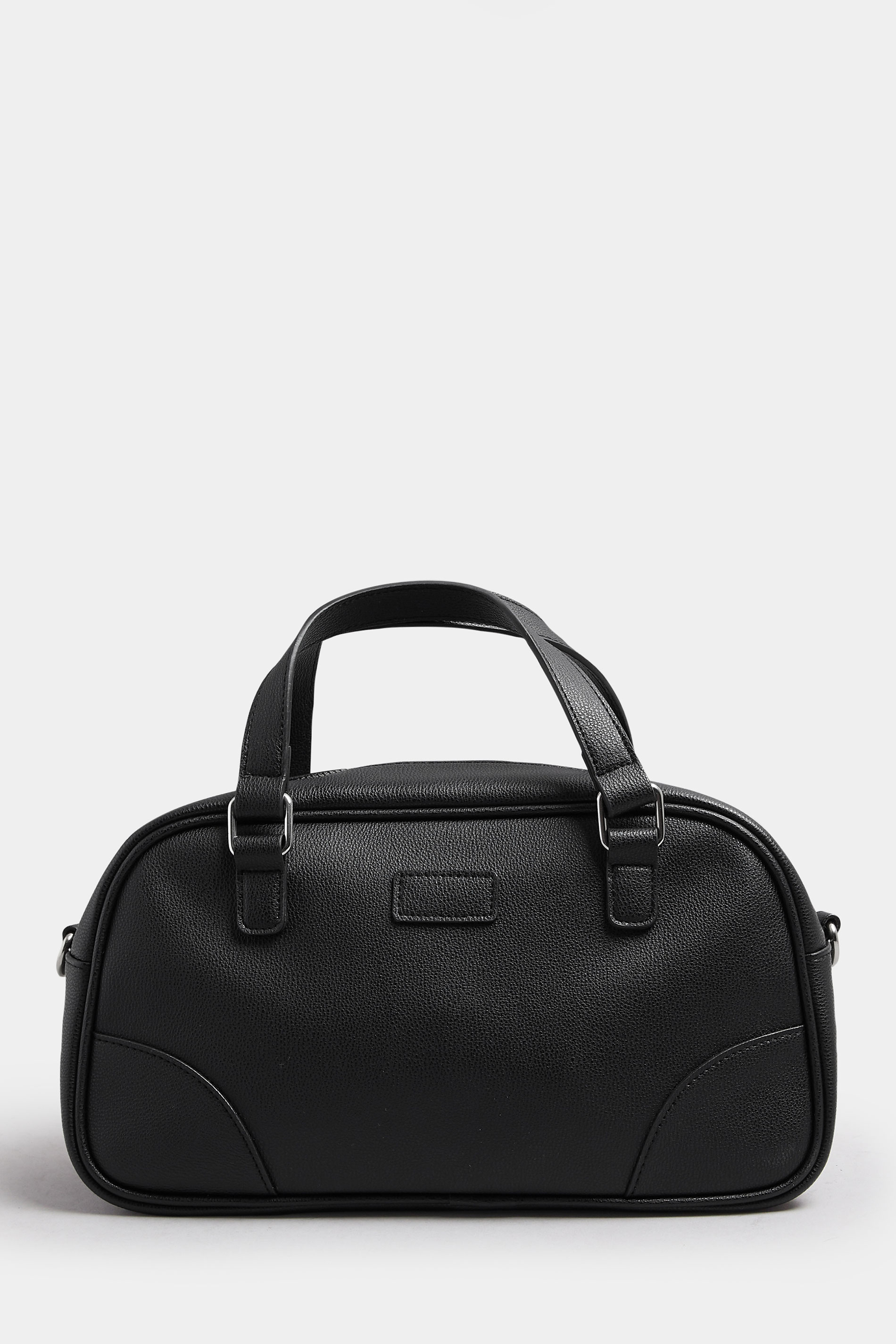 Black Faux Leather Cross Body Bag | Yours Clothing 4