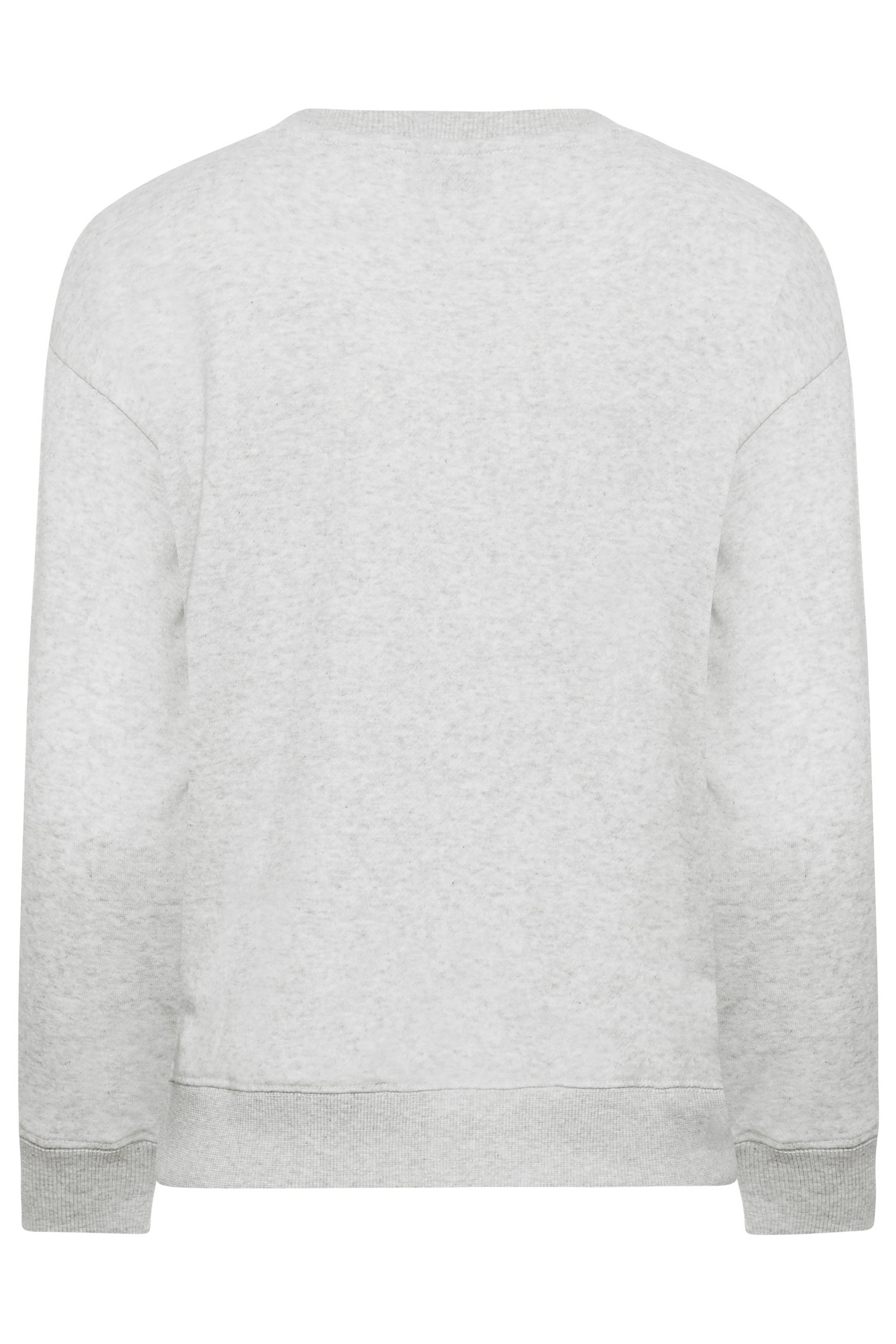 Petite Grey Crew Neck Sweatshirt | PixieGirl 7